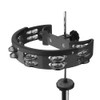 Stagg Black Half Moon Drumset Tambourine