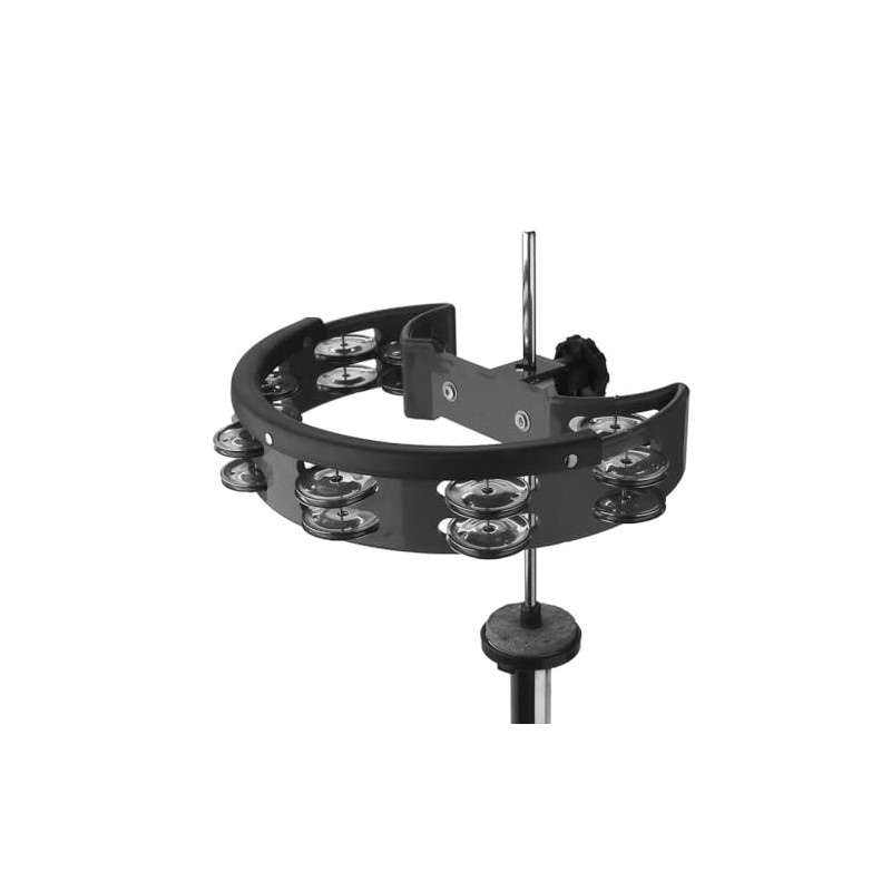 Stagg Black Half Moon Drumset Tambourine