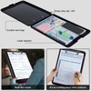 Plastic Clipboard with Storage & Sticky Notes, Portable Clipboard with