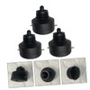 Mikinona 4PCS Car Tweeter Horns Durable Piezoelectric Tweeter for Car