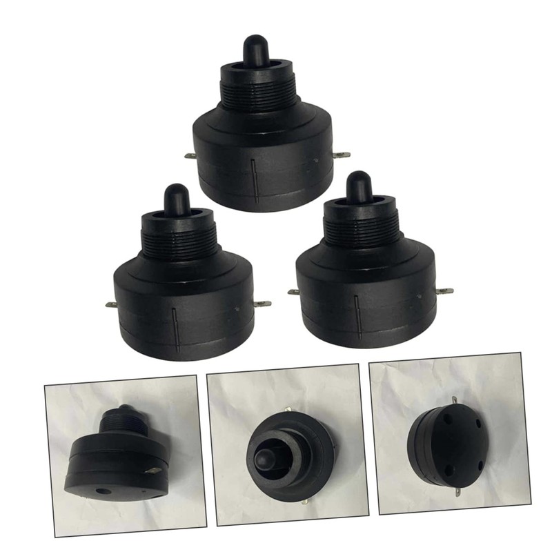 Mikinona 4PCS Car Tweeter Horns Durable Piezoelectric Tweeter for Car
