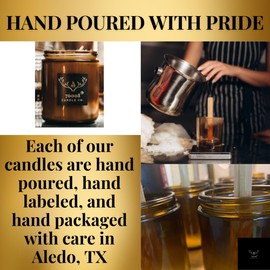 Fresh Coffee Scented Candle | Aromatherapy Woodwick Candles for Home | Gifts for Women | Gifts for Mom from Daughter | Soy Wax Candles | Great Mother Gifts