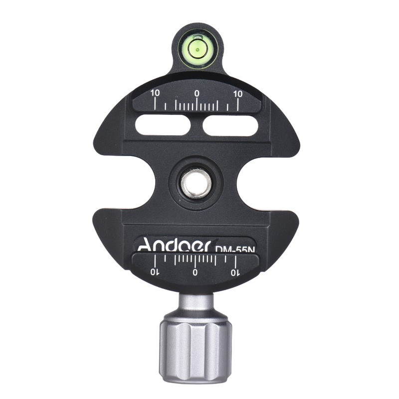 Andoer DM-55N Professional Universal Disc Aluminum Alloy Quick Release Clamp