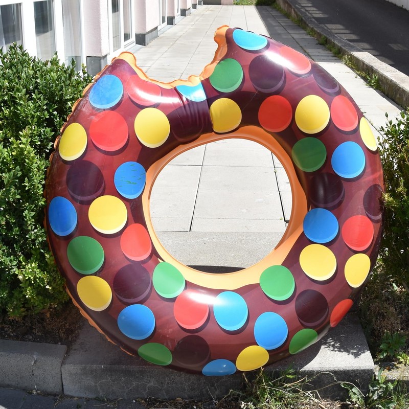 ootb Inflatable Swim Ring, Donut