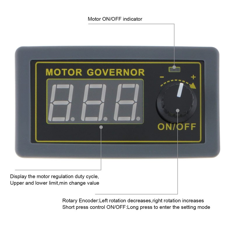 ChgImposs Motor Speed Controller 5V - 30V PWM DC Motor