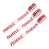 Operitacx 3 Rolls Fragile Warning Tape Fragile Stickers for Boxes