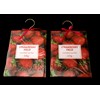 Multicolor 2 Pack Large Hanging Closet Sachet 9" x 6.75"