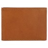 Gusti Lewi Men's Leather Wallet, hazelnut, Retro