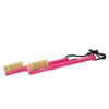 Mantle Boulderbrush Brush Natural, Set of 2, Pink, L, 400602