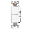 Maxxima AC Combination Switch - Double On/Off Paddle Rocker Light