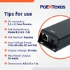 PoE Texas 24 Volt Passive PoE Injector (Mode B) -