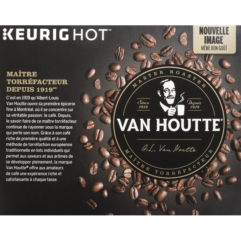 Van Houtte Coffees French Roast K-cups, 24-Count - Pack of