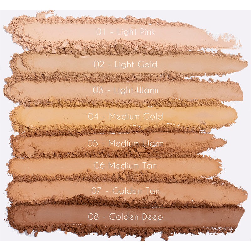 MRS GLAM GLORIOUS SKIN POWDER FOUNDATION - 07 GOLDEN TAN,