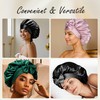 NEOVIVA Silk Bonnet for Sleeping Women Satin Bonnet Single Layer
