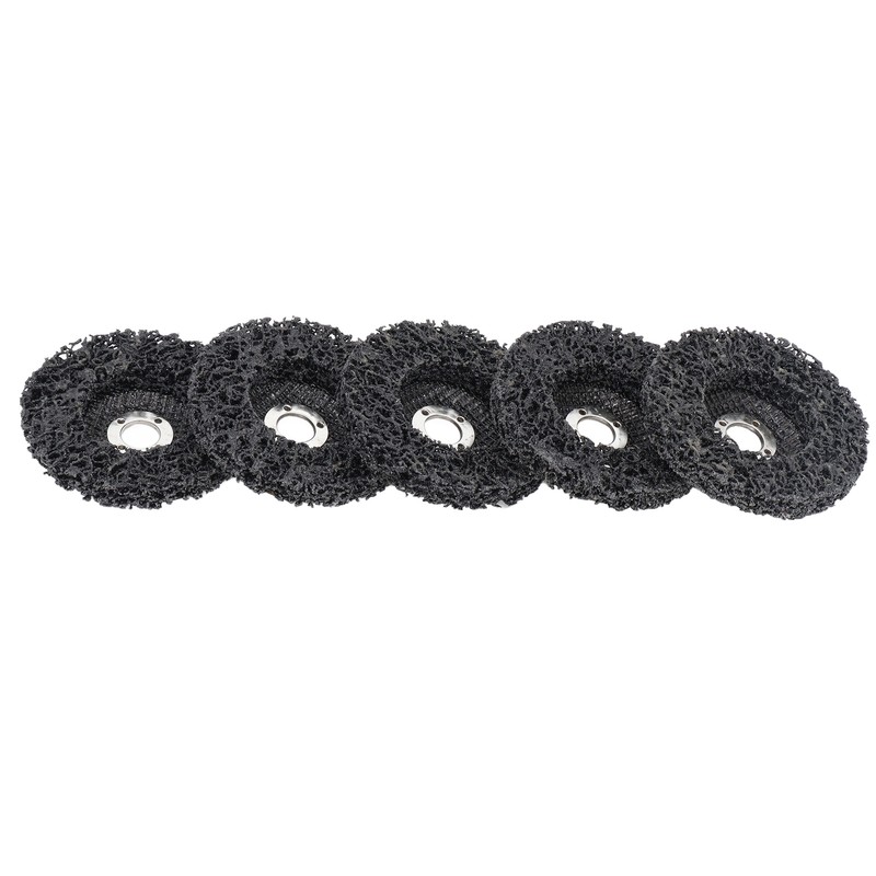 5Pcs Strip Discs Stripping Wheel Black 4 Inch for Stainless