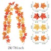 Artificial Maple Leaf Garland for Fall Decorating – Autumn Vine