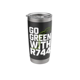 Green with R744 Refrigeration Tech Stainless Steel Insulated Tumbler