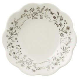 Deco Corporation Fika Flower Plate BR L TW-38648
