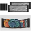 TOBWOLF 2PCS 25x80cm / 9.8x31.5in Mesh Storage Pocket Bag with