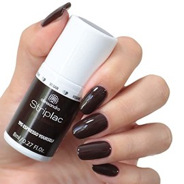 alessandro Striplac UV-Nagellack Espresso Yourself – Schonend und langanhaltend – Einfache Entfernung dank Peel-Off-Technologie – Vegan und tierversuchsfrei – 8 ml