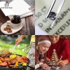 Importeek 2pz Pinzas Precision Chef Emplatar Decoracion Cocteleria