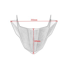 Midimttop MT09 Windshield Windscreen Motorcycle for YA-MAHA MT-09 MT09 FZ09 FZ-09 2017 2018 2019 2020 2021 2022 Motor Accessories Wind Deflector Pare-Brise