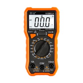 VAR TECH Digital multimeter True RMS V 830 L+ 600 V AC DC 10 A DC Resistance Continuity tests with NCV and Overload protection