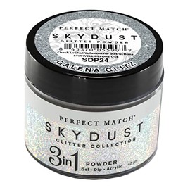 LeChat, Perfect Match, 3 in 1 Powder, Skydust, Galena Glitz