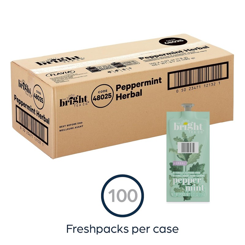The Bright Tea Co. Peppermint Herbal 20 Pack