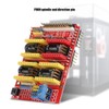 Witbot CNC Shield Expansion Board+drv8825 Stepper Motor Driver+Heat Sink for