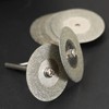 12 Pieces 1 Set Cut-off Wheel Polishing Cutter Rotary Cutting