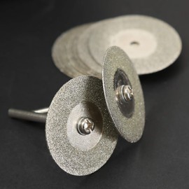 12 Pieces 1 Set Cut-off Wheel Polishing Cutter Rotary Cutting Blade Disc Mini Electric Grinder Diameter 30mm