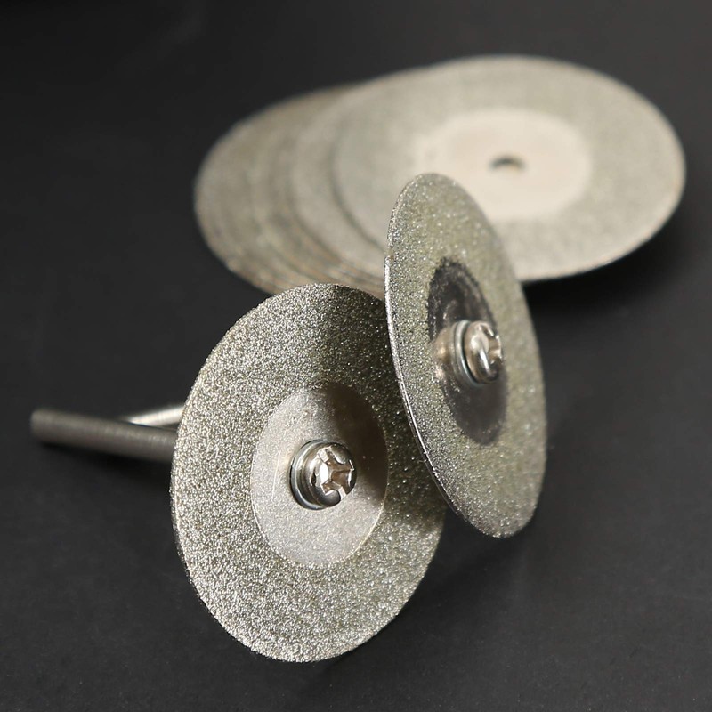 12 Pieces 1 Set Cut-off Wheel Polishing Cutter Rotary Cutting