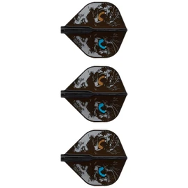 Cosmodarts Fit Flight Air x Robin Curly Flight Standard D Black