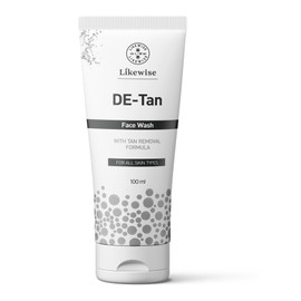 Likewise DE-Tan Face Wash With Tan Removal Formula For Glowing Skin | Face Wash For Dry, Oily, Acne Prone & Combination Skin | Face Wash For Men & Women | 100ml