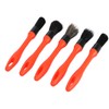 5 x Specialist Detailing Brushes for Car Cleaning Vents, Dash,
