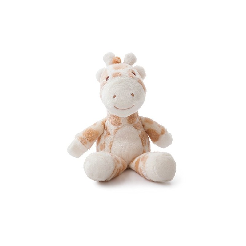 Aurora, 60616, Baby Gigi Giraffe Rattle, Soft Toy, Brown