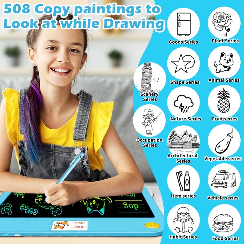 16 Inch LCD Learning Tablet Autism Toys forvalentines Day Gifts