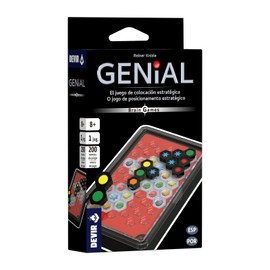 Devir - Genial Brain Games, Ingeniusspiel, Solitär- und Reisespiel, für alle Publikationen ab 8 Jahren (BGGENBPS)