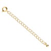 Necklace, Extender, Chain, Gold, 2.4 inches (6 cm), Universal, Made