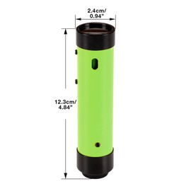 MOETER Hand Level 2.5X Pocket Sight, Eye Level with Bubble Vial, Compact Hand Held Sight Level for Surveying, Construction, Landscaping & Outdoor Leveling