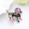DOWAY Cartoon Cute Beagle Dog Enamel Lapel Pins Brooch, Backpacks