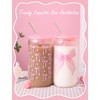 Pecfamly Cute Pink Bow Aesthetic Stuff Gifts for Teen Girls,