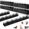 Geetery 40 Pack Bird Spikes for Outside Squirrel Pigeon Spikes