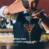 Boston Cocktail Shaker Stainless Steel Rose Gold Glossy Surfaces Leakproof