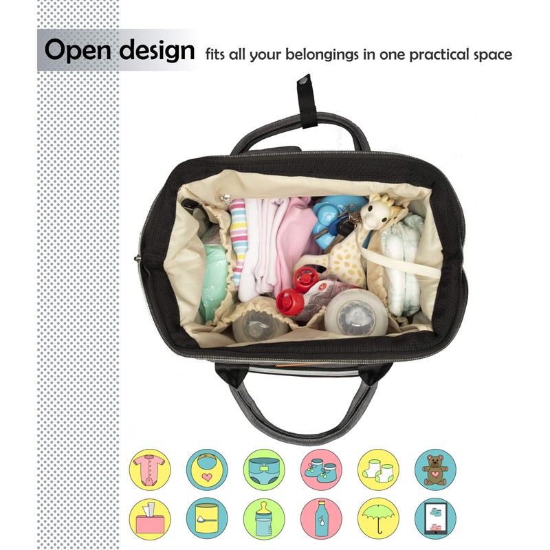 Neveq baby changing backpack, baby bag for travel, changing bag,
