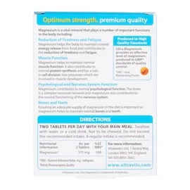 Vitabiotics Vitabiotics Ultra Magnesium 60 Tablets
