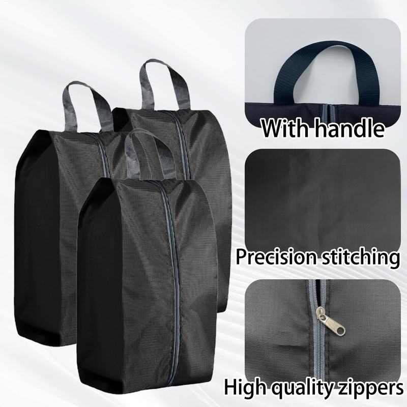 Travel Shoe Bags 3Pcs Waterproof Dust Proof Shoe Bags for