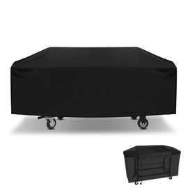Jungda Grill Cover for Royal Gourmet GD401 4-Burner Gas Grill Griddle Combo,Outdoor Flat Top Griddle Cover for Royal Gourmet GD401C GD403 4 Burner Griddle - 66 X 23 X 36 Inch