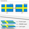 Sweden Swedish Flag 3x5 Three Layer & Double Sided Flag